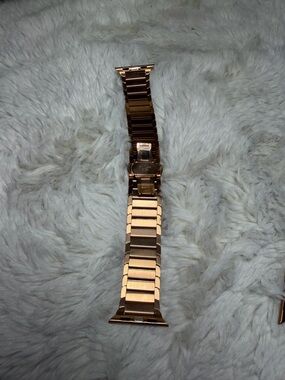 Rose Gold stainless steel Band for Apple Watch 38/40/41 mm